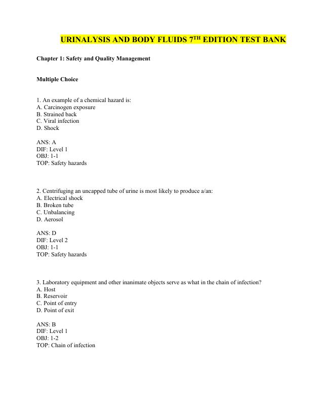 urinalysis_and_body_fluids_7th_edition_test_bank_latest_revised