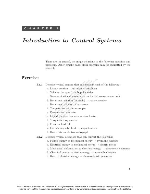 Solution Manual for Modern Control Systems 13th Edition by Richard Dorf, Robert Bishop