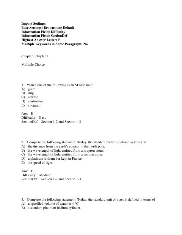 mobile-preview-Test Bank for Physics 11th Edition by John D. Cutnell, Kenneth W. Johnson, David Young, Shane Stadler
