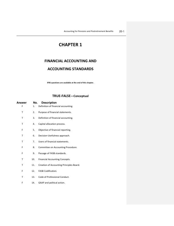Intermediate Accounting 14e Kieso Weygandt Warfield Test Bank Chapter 1-24, comprehensiveexam A,B,C,D,E,F