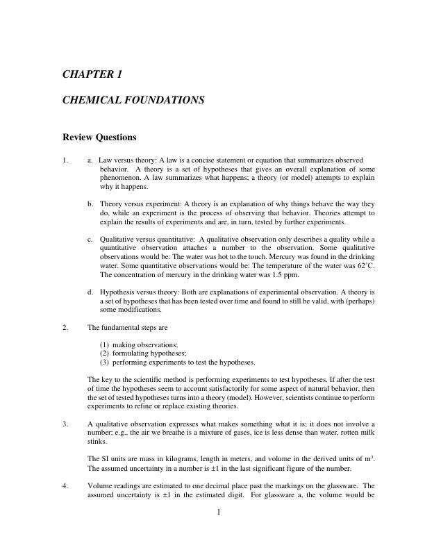 Solution Manual For Chemistry 11e Steven S. Zumdahl, Susan A. Zumdahl, Donald J. DeCoste