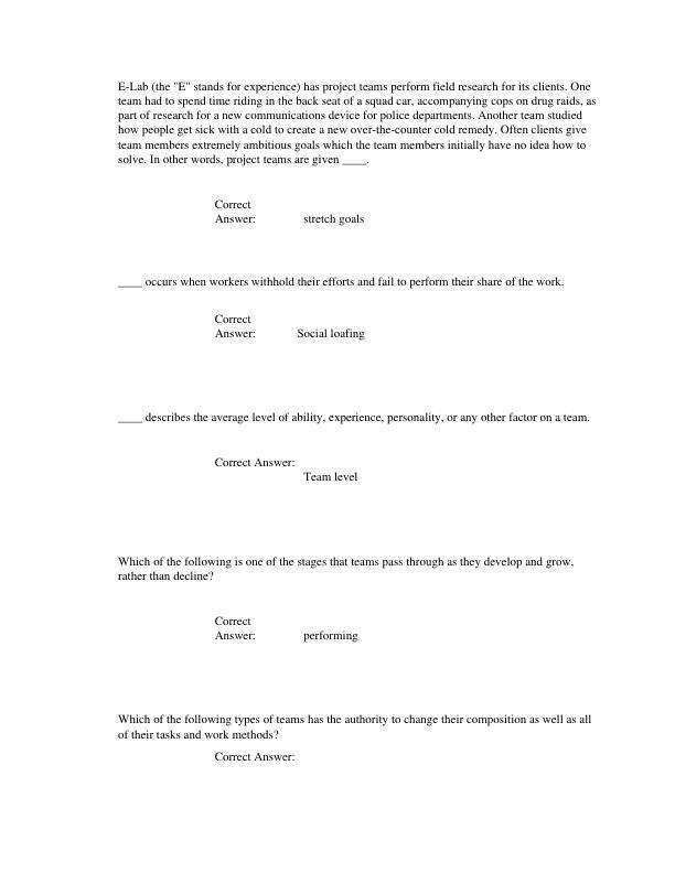 BUS 302 Most Complete BUS 302 Quiz Answers