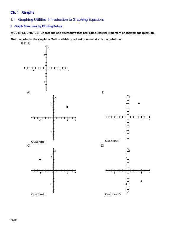 Test Bank For Precalculus Enhanced with Graphing Utilities, 8th Edition by Michael Sullivan Chapter 1-14