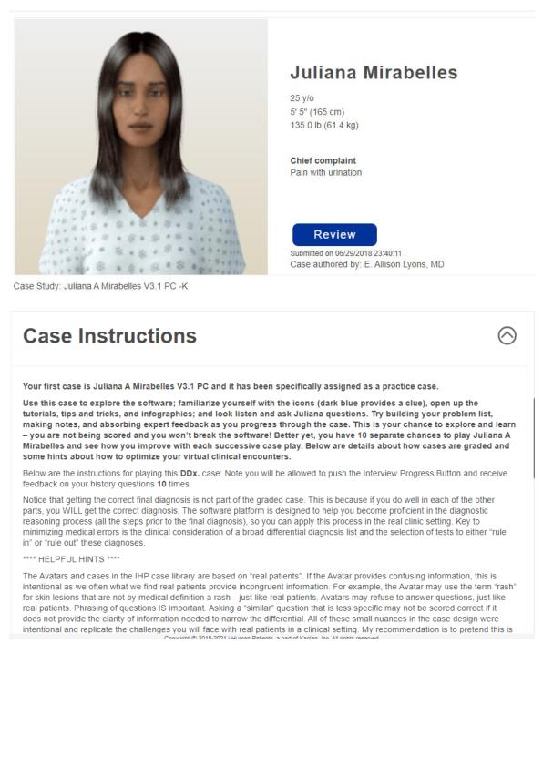 i-human-case -study-juliana-a-mirabelles-pain-with-urination