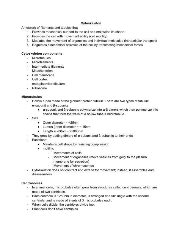 bio_202_cytoskeleton_notes