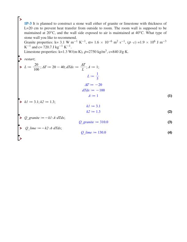 Solution Manual For Heat Transfer, 1st Edition  By Naseem Uddin