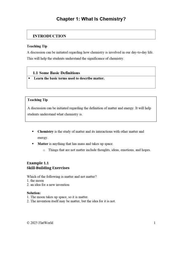 Solution Manual For Introductory Chemistry Version 3.0 By David W. Ball Chapter 1-16