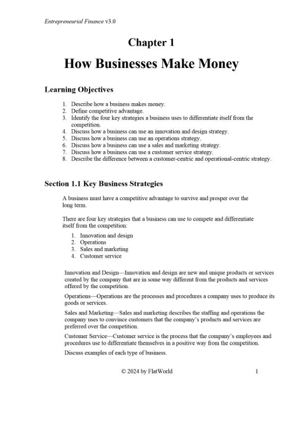 Solution Manual For Entrepreneurial Finance Version 3.0 By William S. Hettinger and John Dolan-Heitlinger Chapter 1-28