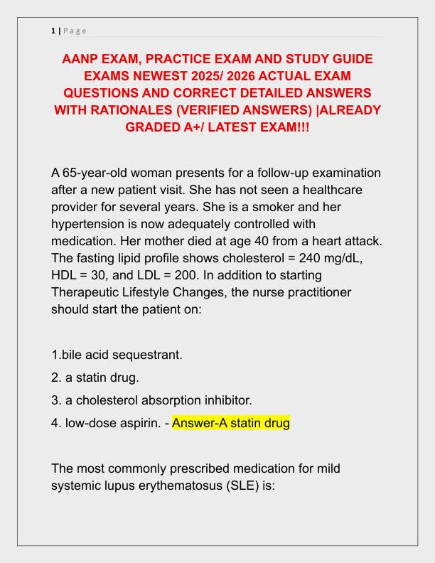 AANP EXAM