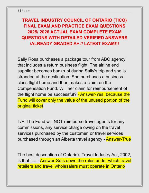 TRAVEL INDUSTRY COUNCIL OF ONTARIO