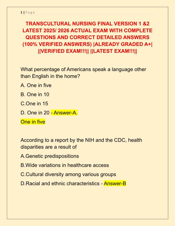 TRANSCULTURAL NURSING FINAL VERSION 1