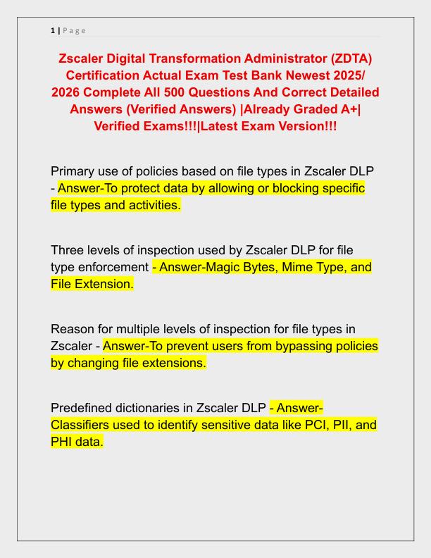 Zscaler Digital Transformation Administrator