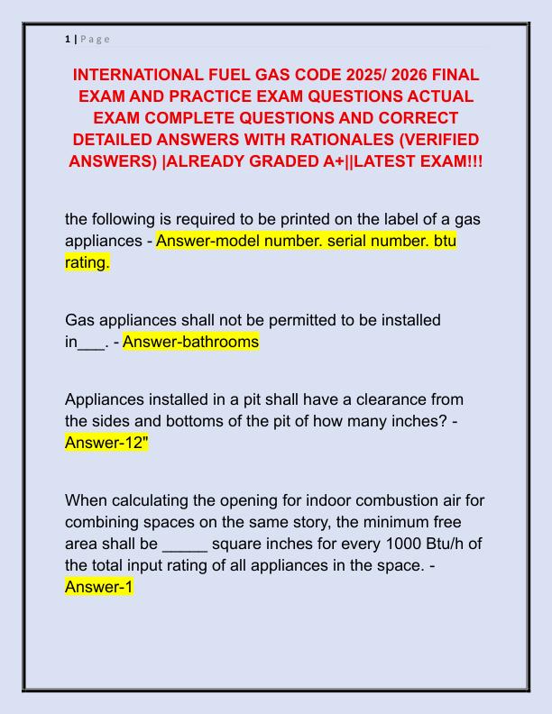 INTERNATIONAL FUEL GAS CODE 2025
