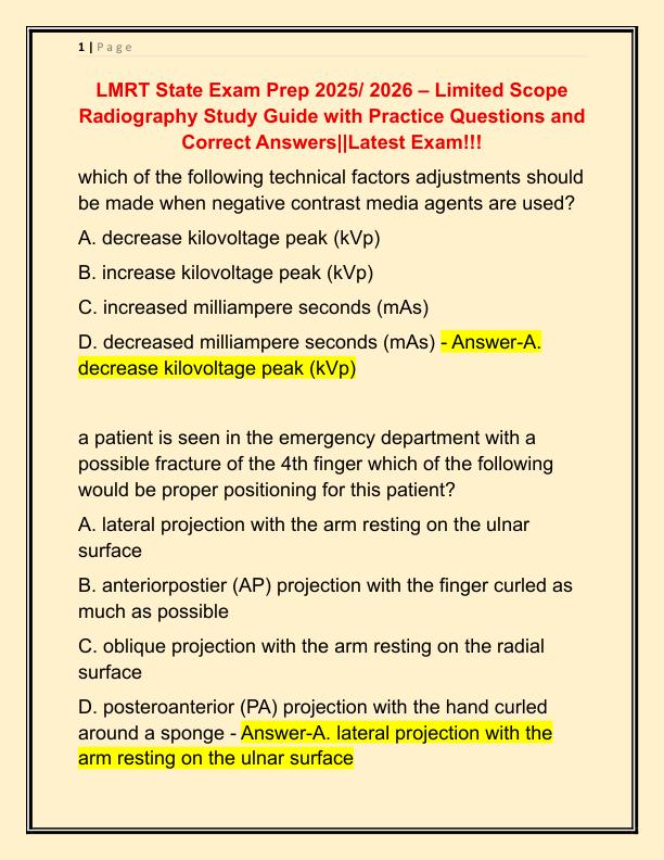 LMRT State Exam Prep 2025