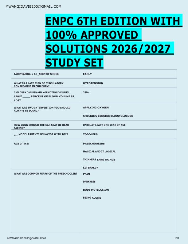 mobile-preview-ENPC 6TH EDITION WITH  100% APPROVED  SOLUTIONS 2026/2027  STUDY SET 