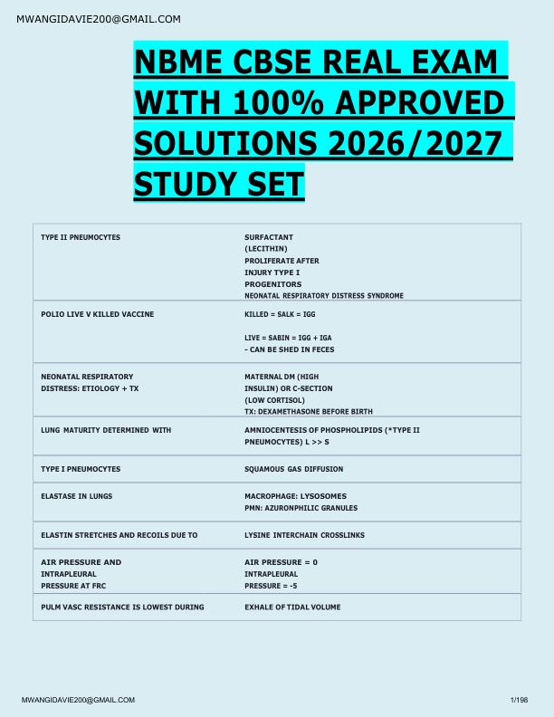 mobile-preview-NBME CBSE REAL EXAM  WITH 100% APPROVED  SOLUTIONS 2026/2027  STUDY SET