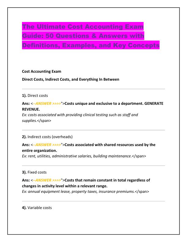 mobile-preview-The Ultimate Cost Accounting Exam Guide