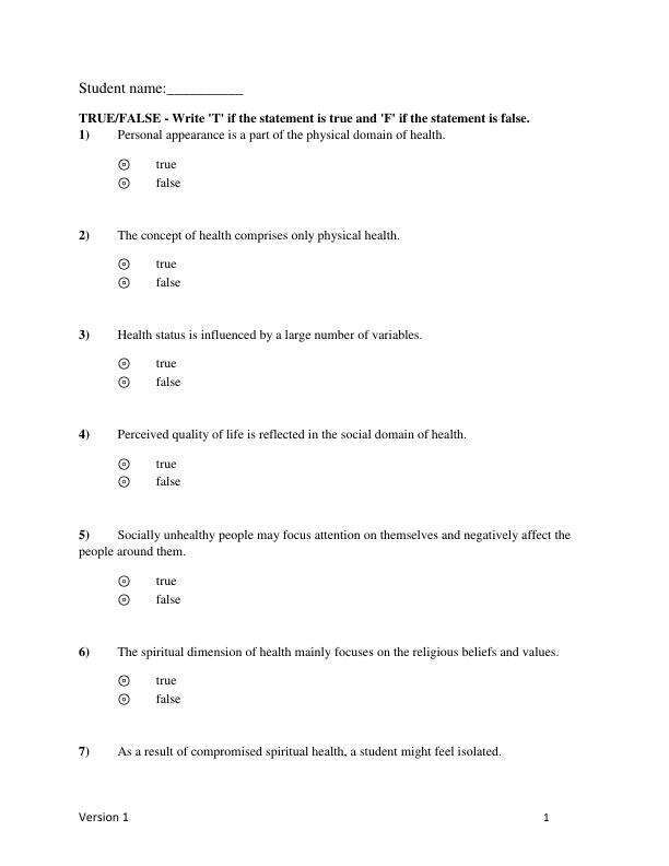 Test Bank For Health Education Elementary and Middle School Applications, 10th Edition by Susan Telljohann, Cynthia Symons, Beth Pateman and Denise Seabert Chapter 1-14