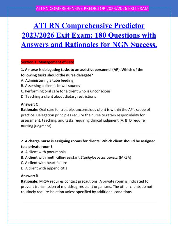 mobile-preview-ATI RN Comprehensive Predictor 2023 2
