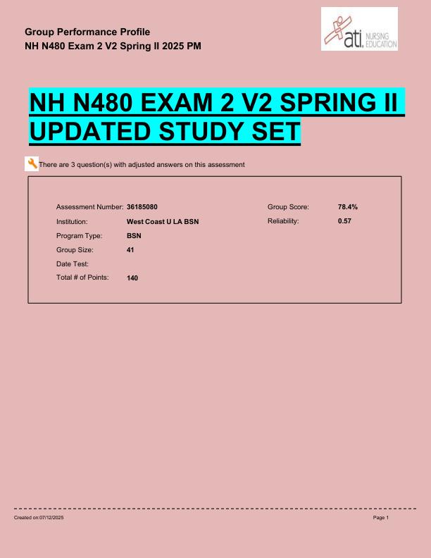 mobile-preview-NH N480 EXAM 2 V2 SPRING II  UPDATED STUDY SET