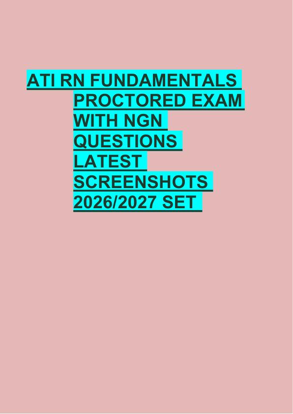 mobile-preview-ATI RN FUNDAMENTALS  PROCTORED EXAM  WITH NGN  QUESTIONS  LATEST  SCREENSHOTS  2026/2027 SET 