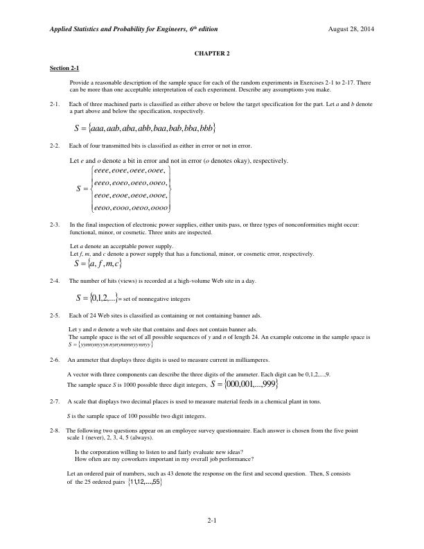 mobile-preview-Solution Manual For Applied Statistics and Probability for Engineers, 6th Edition by Douglas C. Montgomery, George C. Runger | Chapter 2-15