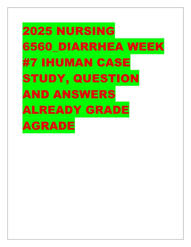 2025 NURSING 6560