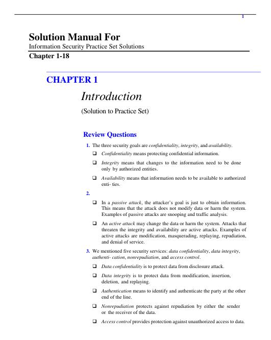 mobile-preview-Solution Manual For Information Security Practice Set Solutions Chapter 1-18 | (Complete 100% A+Guide)