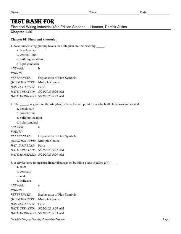 End of Chapter Review Questions Electrical Wiring Residential 21st Edition by Ray C. Mullin, Phil Simmons, Derek Vigstol Chapter 1-33