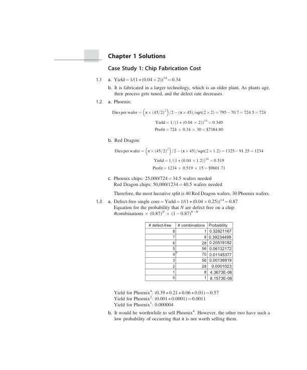 mobile-preview-Solution Manual For Computer Architecture, A Quantitative Approach  Edition 6 By John L. Hennessy and David A. Patterson