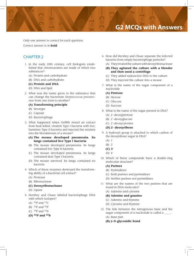 mobile-preview-Test Bank For Introduction to Genetics A Molecular Approach 2nd Edition Terry A. Brown