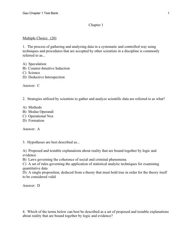 mobile-preview-Test Bank For Statistics for Criminology and Criminal Justice Fourth Edition Jacinta M. Gau