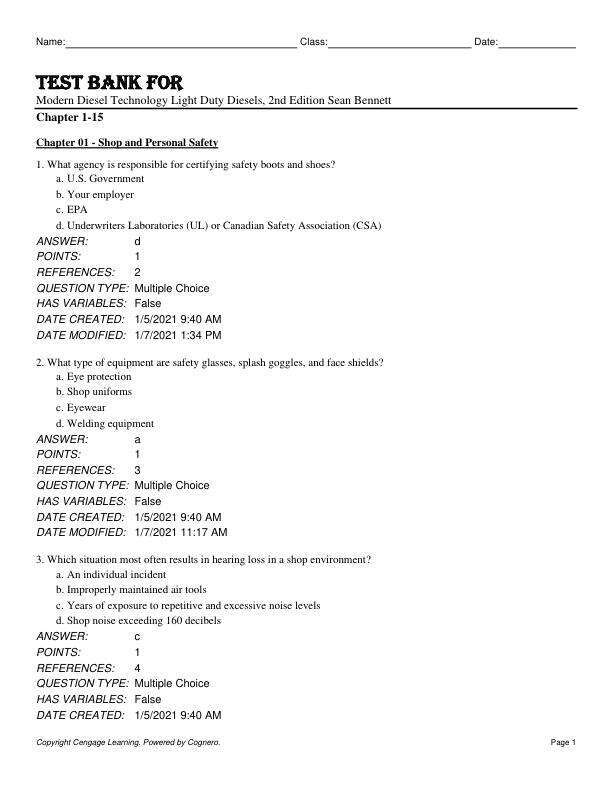 Test Bank For Pathopharmacology 2nd Edition by Bruce Colbert, Kurtis Pierce Chapter 1-15