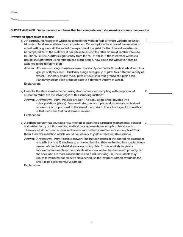 Test Bank for Elementary Statistics 9th Edition Neil A Weiss Chapter 1-14