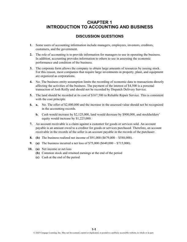 Solution Manual For Corporate Financial Accounting 17th Edition 2025 by Carl Warren, Jeff Jones, William B. Tayler Chapter 1-14 With Appendix 1-4