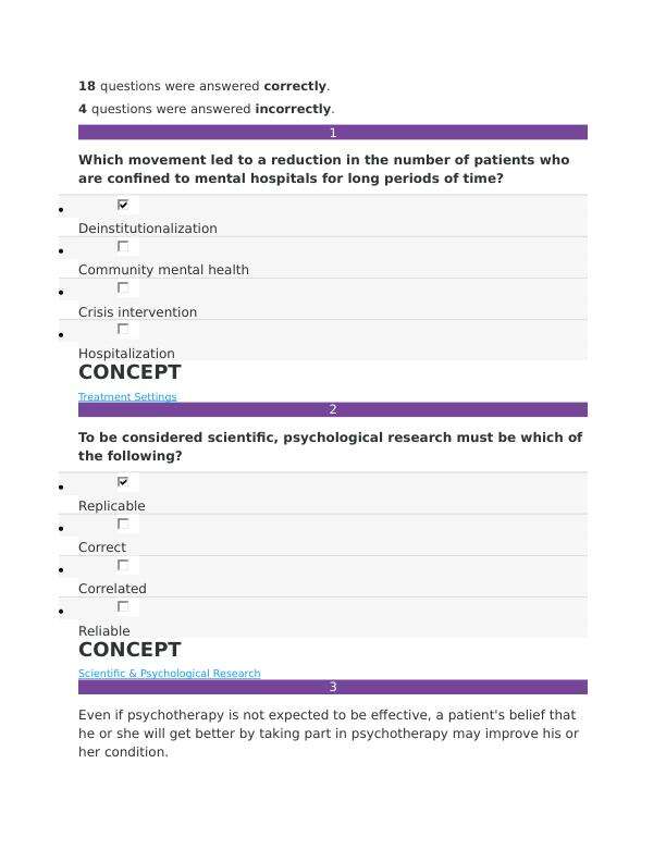 INTRO TO PSYCHOLOGY UNIT 1 MILESTONE 1
