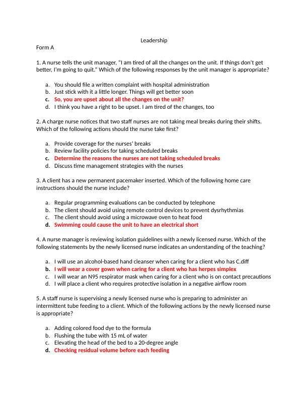 Form A - ATI Leadership