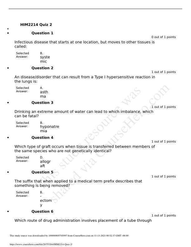 mobile-preview-HIM2214 Module 2 Quiz 2 Exam