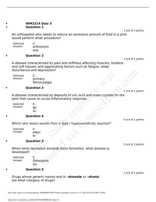 mobile-preview-HIM2214 Module 3 Quiz 3 Exam