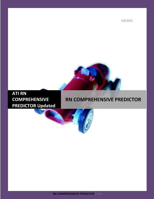 RN COMPREHENSIVE PREDICTOR 2019