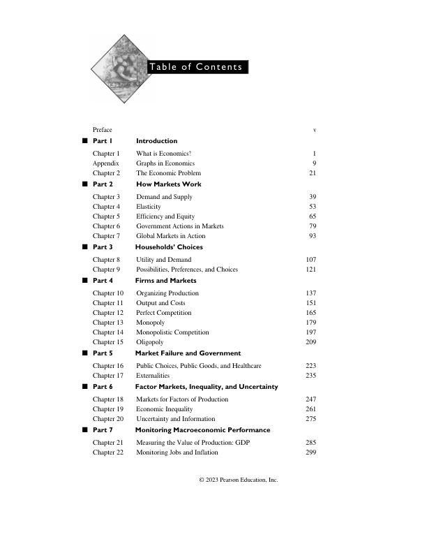 Solution Manual for Economics, 14th Edition by Michael Parkin