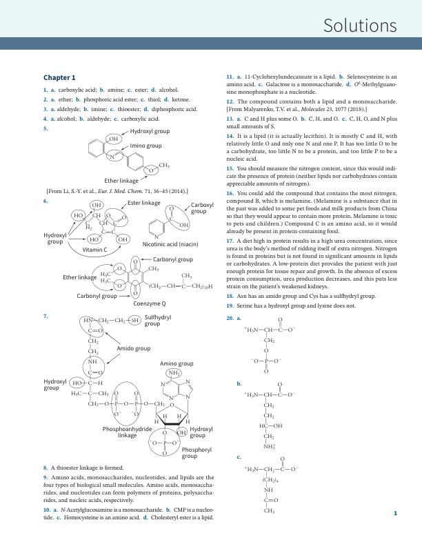 Solution Manual For Essential Biochemistry 5th Edition By Charlotte W. Pratt, Kathleen Cornely Chapter 1-22
