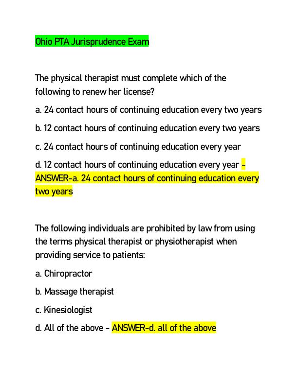 mobile-preview-Ohio PTA Jurisprudence Exam