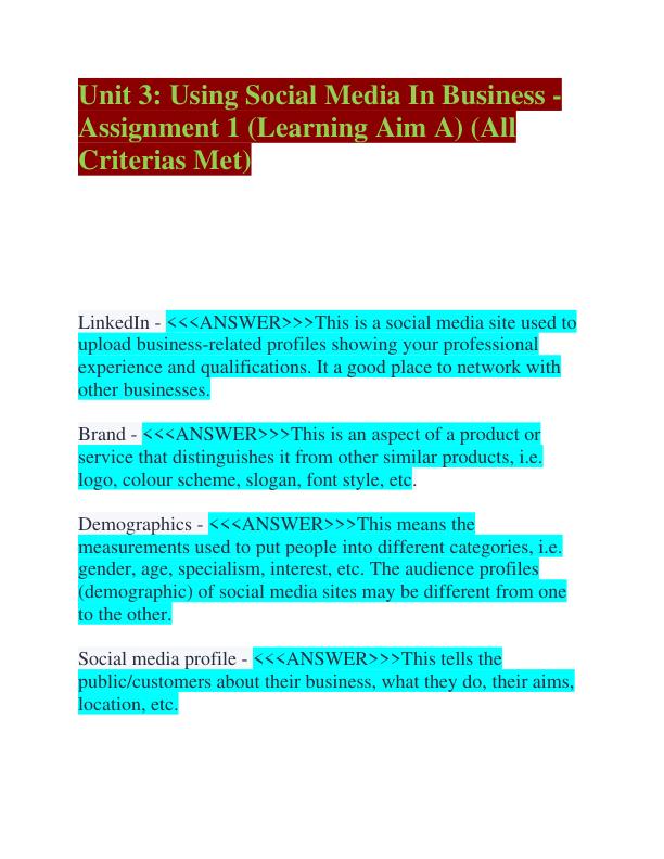 Unit 3
