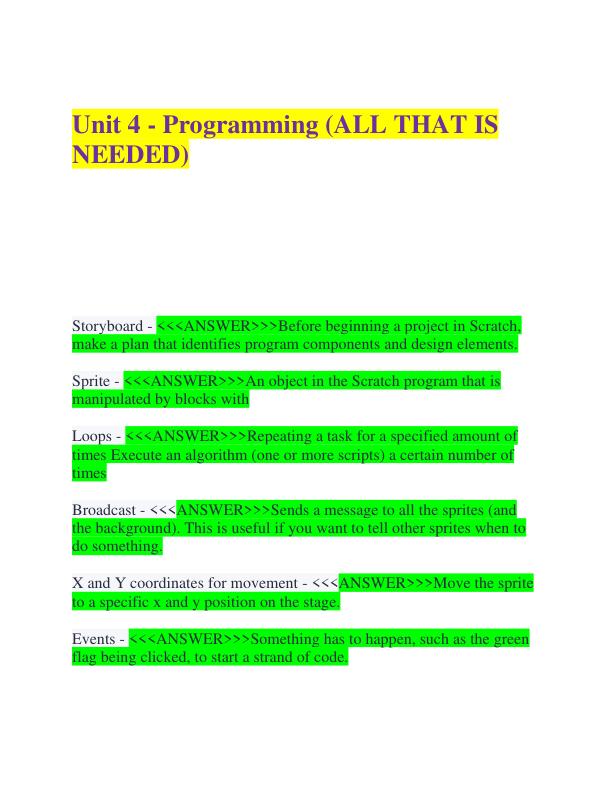Unit 4